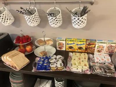 Essen im Bed & Breakfast oder in der Nähe