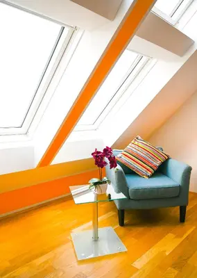 Ein Sitzbereich in der Unterkunft Backpacker Apartment Schönbrunn
