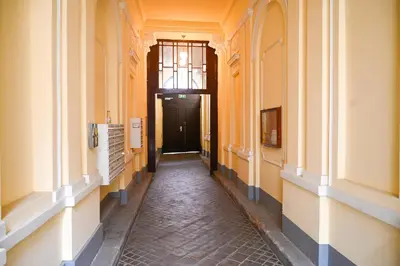 Grundriss der Unterkunft Backpacker Apartment Naschmarkt