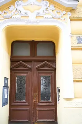 Eine Fassade oder ein Eingang zu Hideaway Apartment Augarten
