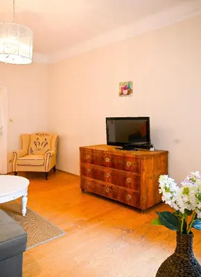 TV/Unterhaltungsangebot in der Unterkunft Bright Apartment Schönbrunn Palace