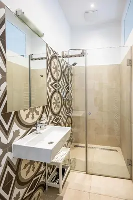 Ein Badezimmer in der Unterkunft Viennese charm 2.0 by JR City Apartments