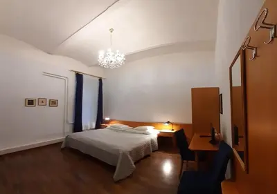 Ein Bett oder Betten in einem Zimmer der Unterkunft Pension Lerner