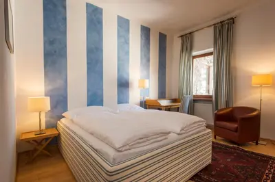 Ein Bett oder Betten in einem Zimmer der Unterkunft Hotel Kunsthof