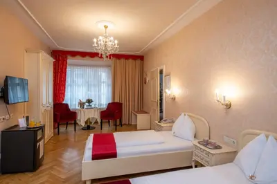 TV/Unterhaltungsangebot in der Unterkunft Pertschy Palais Hotel
