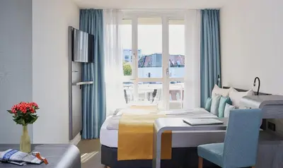 Ein Sitzbereich in der Unterkunft Living Hotel Kaiser Franz Joseph
