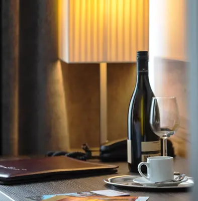 Getränke in der Unterkunft Hotel Lucia
