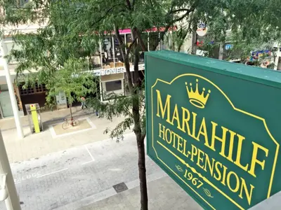 Grundriss der Unterkunft Pension Hotel Mariahilf