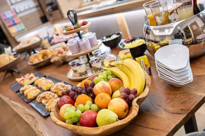Essen im Hotel oder in der Nähe