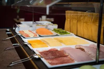 Essen im Hotel oder in der Nähe