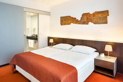 Ein Bett oder Betten in einem Zimmer der Unterkunft Austria Trend Hotel Europa Wien