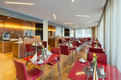 Ein Sitzbereich in der Unterkunft Austria Trend Hotel Europa Wien