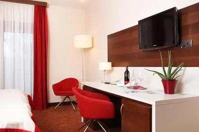 TV/Unterhaltungsangebot in der Unterkunft Seehotel Rust