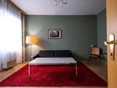 Ein Bett oder Betten in einem Zimmer der Unterkunft Hotel Am Brillantengrund