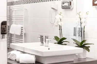 Ein Badezimmer in der Unterkunft Hotel Allegro Wien