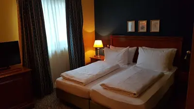 Ein Bett oder Betten in einem Zimmer der Unterkunft Wilhelminenhof