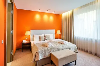 Ein Bett oder Betten in einem Zimmer der Unterkunft Austria Trend Hotel Savoyen Vienna - 4 stars superior