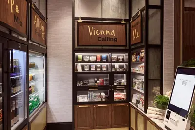 Ein Zertifikat, Auszeichnung, Logo oder anderes Dokument, das in der Unterkunft Hilton Vienna Park ausgestellt ist