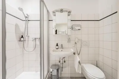 Ein Badezimmer in der Unterkunft Serviced Apartments Josefstadt City