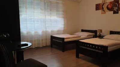 Ein Bett oder Betten in einem Zimmer der Unterkunft Pension Diana-Parndorf