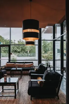 Ein Sitzbereich in der Unterkunft Linsberg Asia Hotel, Spa & Therme - Adults Only