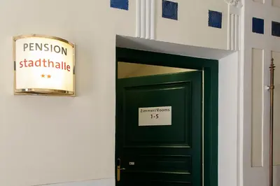 Grundriss der Unterkunft Pension Stadthalle