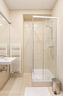Ein Badezimmer in der Unterkunft Beautiful Apartment city center