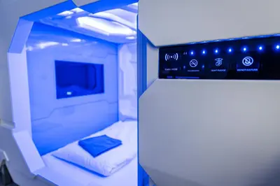 Ein Bett oder Betten in einem Zimmer der Unterkunft Space Home Apartment - City Center