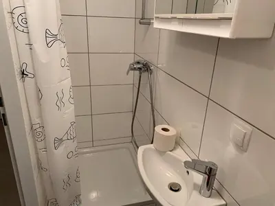 Ein Badezimmer in der Unterkunft Raisa Apartments Lerchenfelder Gürtel 30