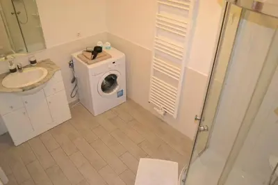 Ein Badezimmer in der Unterkunft Apartment im Herzen von Neusiedl am See