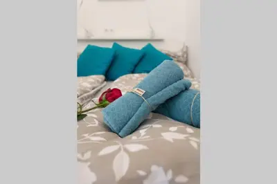 Ein Bett oder Betten in einem Zimmer der Unterkunft 16 C&J's apartment