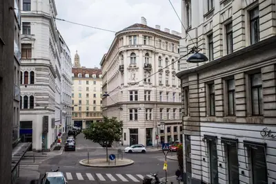 Die Umgebung um das Privatzimmer