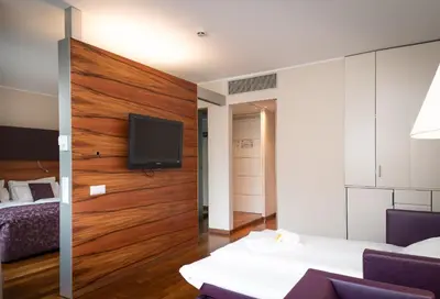 TV/Unterhaltungsangebot in der Unterkunft Pakat Suites