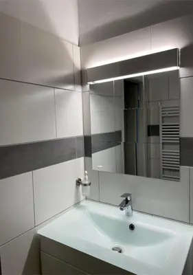 Ein Badezimmer in der Unterkunft Apartment Wien Mitte