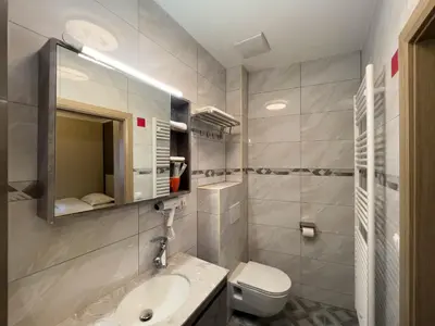 Ein Badezimmer in der Unterkunft Mr.Liao Hotel