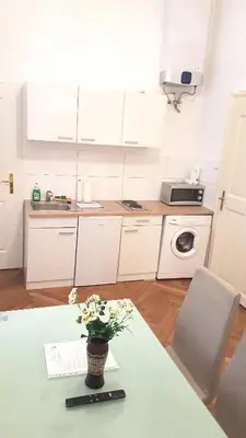 Küche/Küchenzeile in der Unterkunft Sobieski Stefansdom Apartments