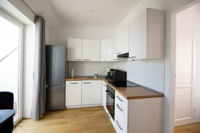 Grundriss der Unterkunft Sunny & Cozy Penthouse with Balcony l DG4'14