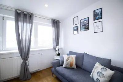 Grundriss der Unterkunft Sunny & Cozy Penthouse with Balcony l DG4'14