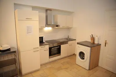 Küche/Küchenzeile in der Unterkunft Heart of Vienna - City Apartment