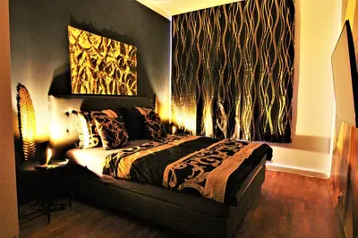 Ein Bett oder Betten in einem Zimmer der Unterkunft Boutique Apartments Vienna - Luxury 2