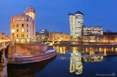 Blick auf einen Fluss in der Nähe der Ferienwohnung