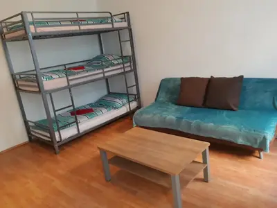 Ein Bett oder Betten in einem Zimmer der Unterkunft Monteapartments Vienna Belvedere 10 minutes to downtown