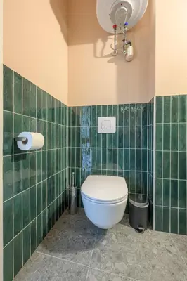 Ein Badezimmer in der Unterkunft Palais Palffy Suits