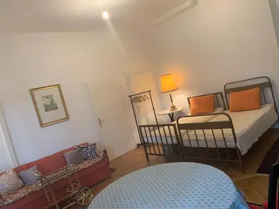 Ein Bett oder Betten in einem Zimmer der Unterkunft Villa Pazelt Top4