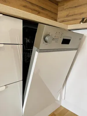 Küche/Küchenzeile in der Unterkunft Comfortable Apartments Vienna 1100 with contactless Check-in