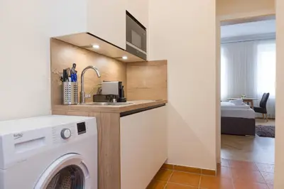 Küche/Küchenzeile in der Unterkunft Vienna Stay Apartments Schönbrunn