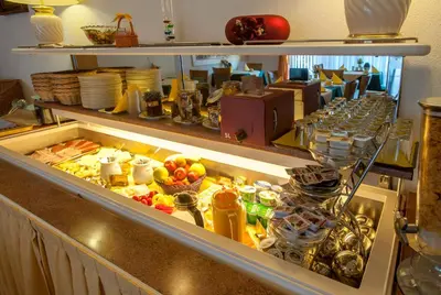 Essen in der Pension oder in der Nähe