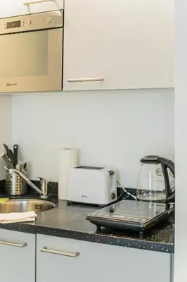 Grundriss der Unterkunft bookVienna Apartments - Top02 Top03 - Cozy 1BR