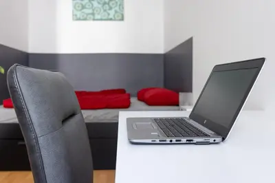 Ein Sitzbereich in der Unterkunft NEW ShalalaLiving Vienna - Cosy Home Meidlinger Markt KG12