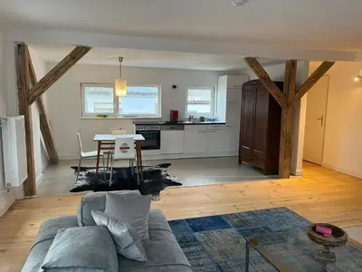 Küche/Küchenzeile in der Unterkunft Oggau Cottage